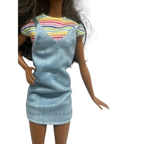 Barbie Doll FXH12 Loose 2018 Mattel Dark Complexion - Picture 11 of 13